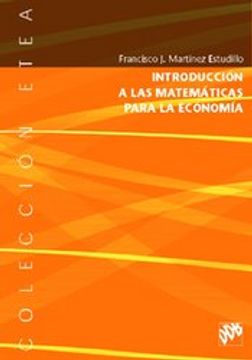 portada Introducción a las Matemáticas Para la Economía (in Spanish)