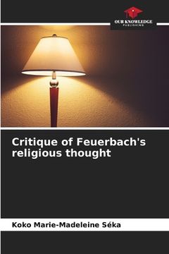 portada Critique of Feuerbach's religious thought (en Inglés)