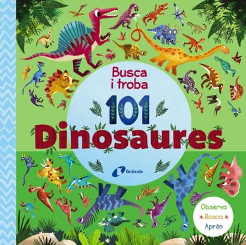 portada Busca i troba 101 dinosaures (en Catalá)