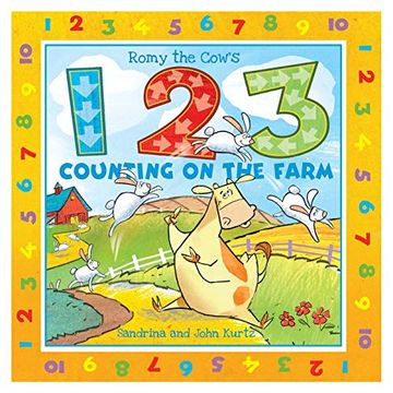 portada Romy the Cow's 123 Counting on the Farm (en Inglés)