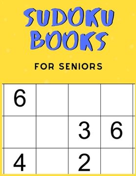 portada Sudoku Books For Seniors: For Seniors with Dementia - 50 Puzzles - Paperback - Made In USA - Size 8.5x11 (en Inglés)