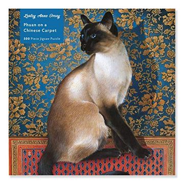 portada Adult Jigsaw Puzzle Lesley Anne Ivory: Phuan on a Chinese Carpet (500 Pieces): 500-Piece Jigsaw Puzzles (en Inglés)