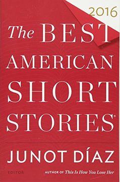 portada Best American Short Stories 2016 (in English)
