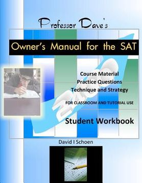 portada professor dave's owner's manual for the sat