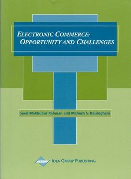 portada electronic commerce: opportunity and challenges (en Inglés)