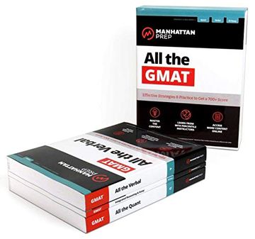 portada All the Gmat: Content Review + 6 Online Practice Tests + Effective Strategies to get a 700+ Score (Manhattan Prep Gmat Strategy Guides) (en Inglés)