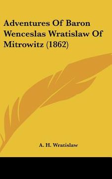 portada adventures of baron wenceslas wratislaw of mitrowitz (1862) (in English)