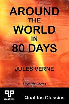 portada around the world in 80 days (qualitas classics) (en Inglés)