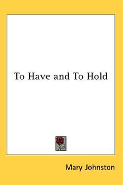 portada to have and to hold