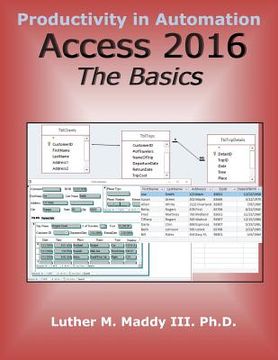 portada Access 2016: The Basics (en Inglés)