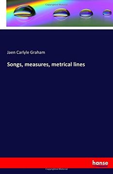 portada Songs, measures, metrical lines