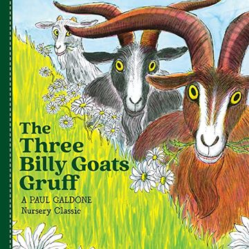 portada The Three Billy Goats Gruff Board Book (Paul Galdone Nursery Classic) (in English)