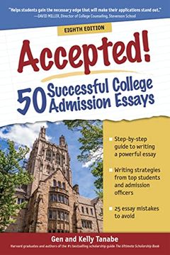 portada Accepted! 50 Successful College Admission Essays (in English)