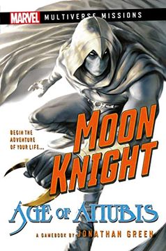 portada Moon Knight: Age of Anubis: A Marvel: Multiverse Missions Adventure Gamebook (en Inglés)