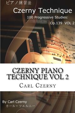 portada Czerny Piano Technique Vol 2 (en Japonés)