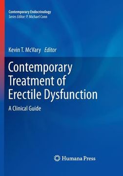 portada contemporary treatment of erectile dysfunction (en Inglés)