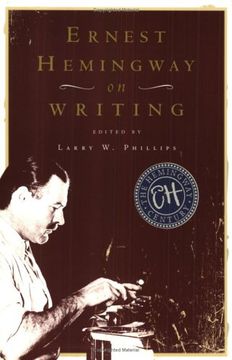 portada Ernest Hemingway on Writing (en Inglés)