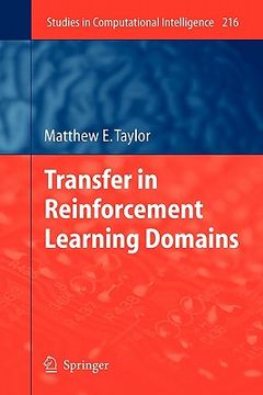 portada transfer in reinforcement learning domains (en Inglés)