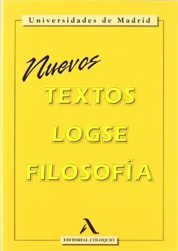 portada Nuevos textos logse filosofia (in Spanish)