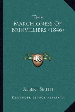 portada the marchioness of brinvilliers (1846) (en Inglés)