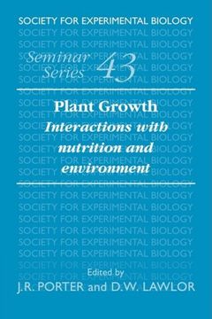 portada Plant Growth: Interactions With Nutrition and Environment (Society for Experimental Biology Seminar Series) 