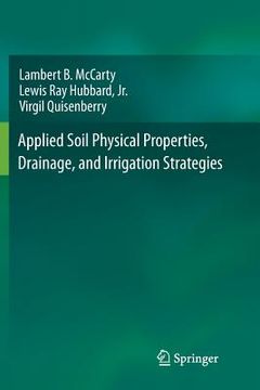 portada Applied Soil Physical Properties, Drainage, and Irrigation Strategies. (en Inglés)