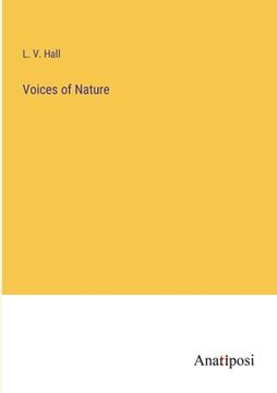 portada Voices of Nature (en Inglés)