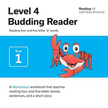 portada Reading with Miss Amanda Level 4: Budding Reader: Reading four and five-letter "a" words (in English)