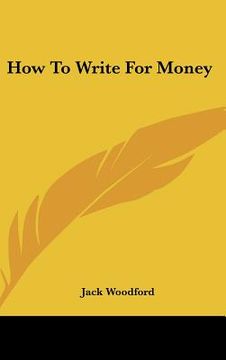 portada how to write for money (in English)
