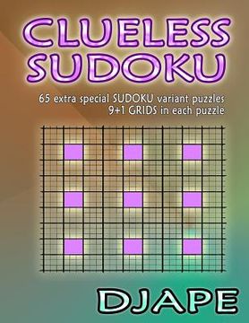 portada Clueless Sudoku: 65 extra special sudoku variant puzzles (in English)