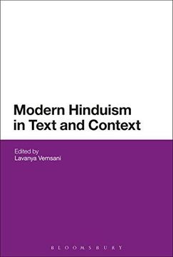 portada Modern Hinduism in Text and Context (Hardback) (en Inglés)