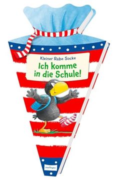 portada Der Kleine Rabe Socke: Ich Komme in die Schule! (en Alemán)