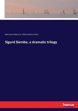 portada Sigurd Slembe, a dramatic trilogy