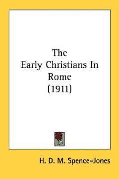 portada the early christians in rome (1911) (in English)