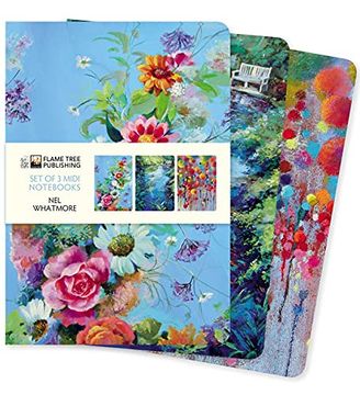 portada Nel Whatmore set of 3 Midi Notebooks (Midi Notebook Collections) (en Inglés)