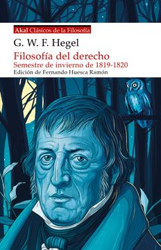 portada Filosofía del Derecho: Semestre de Invierno de 1819-1820 (in Spanish)