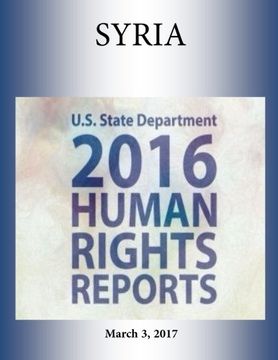 portada SYRIA 2016 HUMAN RIGHTS Report