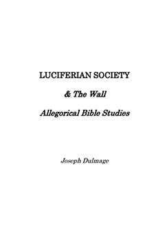 portada Luciferian Society (in English)