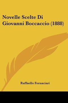 portada Novelle Scelte Di Giovanni Boccaccio (1888) (in Italian)