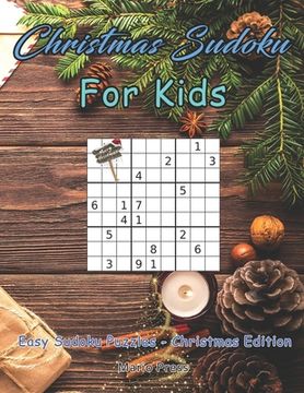 portada Christmas Sudoku For Kids: Easy Sudoku Puzzles - Christmas Edition