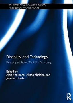 portada Disability and Technology: Key Papers from Disability & Society (en Inglés)