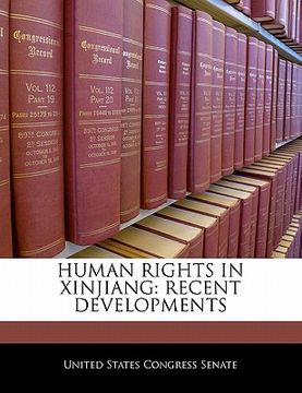 portada human rights in xinjiang: recent developments (in English)