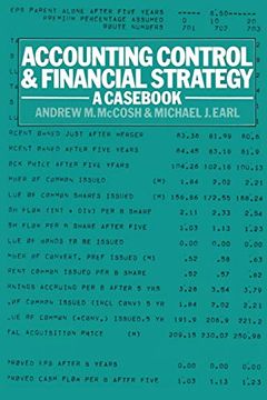 portada Accounting Control and Financial Strategy: A Cas (in English)
