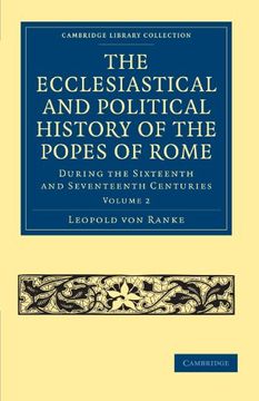 portada The Ecclesiastical and Political History of the Popes of Rome 3 Volume Paperback Set: The Ecclesiastical and Political History of the Popes of Rome -. Library Collection - European History) (en Inglés)