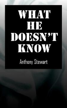 portada what he doesn't know (in English)