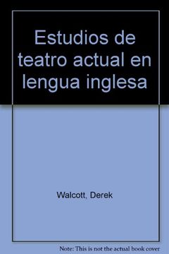 portada Estudios de Teatro Actual en Lengua Inglesa