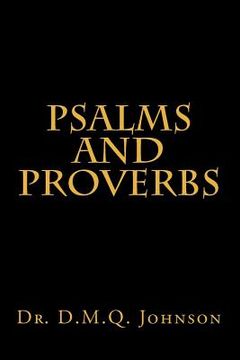 portada psalms and proverbs (en Inglés)