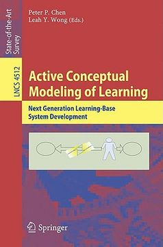 portada active conceptual modeling of learning: next generation learning-base system development (en Inglés)