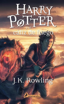 portada Harry Potter y el cáliz de fuego (Harry Potter 4)