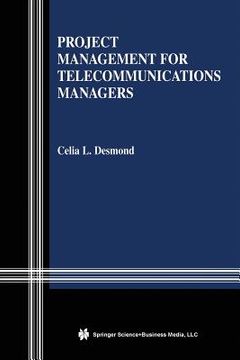 portada Project Management for Telecommunications Managers (en Inglés)